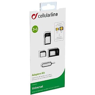 Kit de adaptadores SIM para smartphones y tablets - CellularLine
