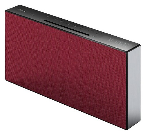 Equipo Sony Cmtx3cdr rojo 20w nfc bluetooth hifi cmtx3cd con y usb altavoz lector sistema compacto de color microcadena tecnología minicadena home audio