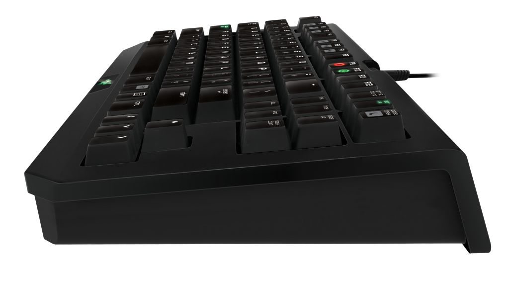 RAZER BlackWidow 2014 Tournament Edition, Gaming Tastatur, Mechanisch, Razer Green, Schwarz mit grün beleuchtetem Logo