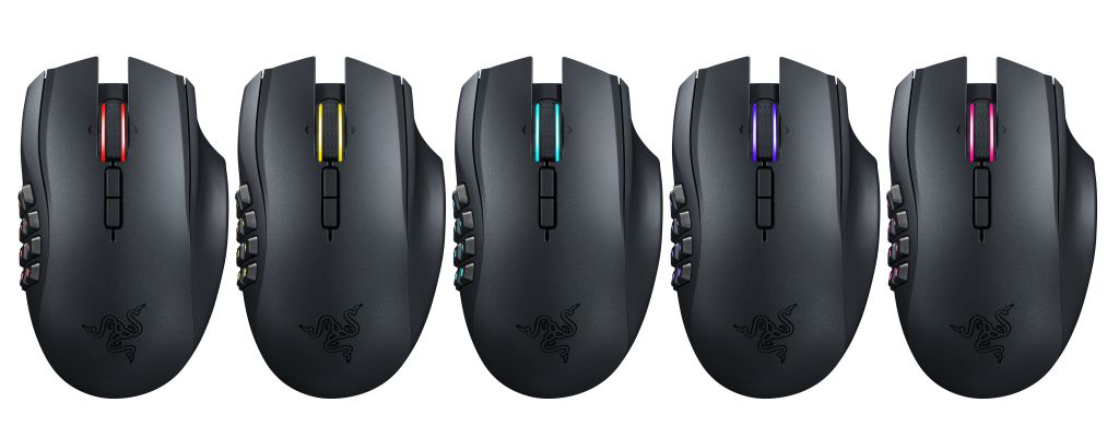 RAZER Naga Epic Chroma Gaming Maus, schwarz mit multi-color Beleuchtung