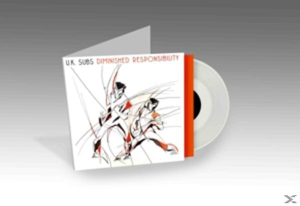 CD-Hülle: U.K. Subs Album 'Diminished Responsibility' mit abstrakter Kunst.