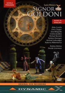 (DVD) Goldoni - VARIOUS, - Caiello/Ziegler/Mingardo/Zavalloni/Bennett/Molino/ Signor
