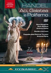 Cristina Banchetti, Sara Mingardo, Luisa Baldinetti, Antonio Abete, Ruth Rosique, Cappella Della Pieta De' Turchini - Aci, Galatea E Polifemo  - (DVD)