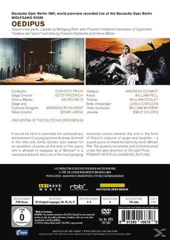Andreas Schmidt, William Pell, William Dooley, Lenus Carlson, William Murray, Emily Golden - Oedipus  - (DVD)