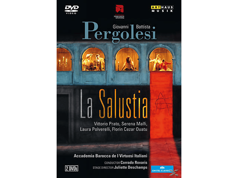 Vittorio Prato, Serena Malfi, Laura Polverelli, Florin Cezar Ouatu - Giovanni Battista Pergolesi - La Salustia  - (DVD)