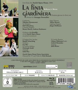 Finta - - (Blu-ray) Harnoncourt/Schasching/Mei/Strehl La Giardiniera
