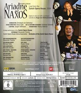 Dohnanyi/Magee/Breedt/Sacca/Vo, DOHNANYI/MAGEE/MOSUC/SACCA - Ariadne Auf - Naxos (Blu-ray)