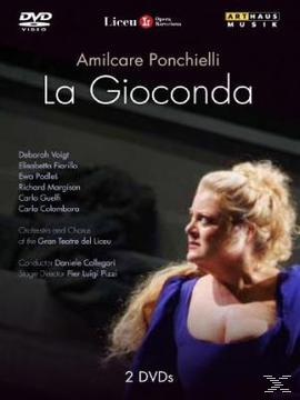 Daniele/orchestre At The Gran Teatre Del Liceu Callegari, Callegari/Voigt/Fiorillo/Colombara - La Gioconda  - (DVD)