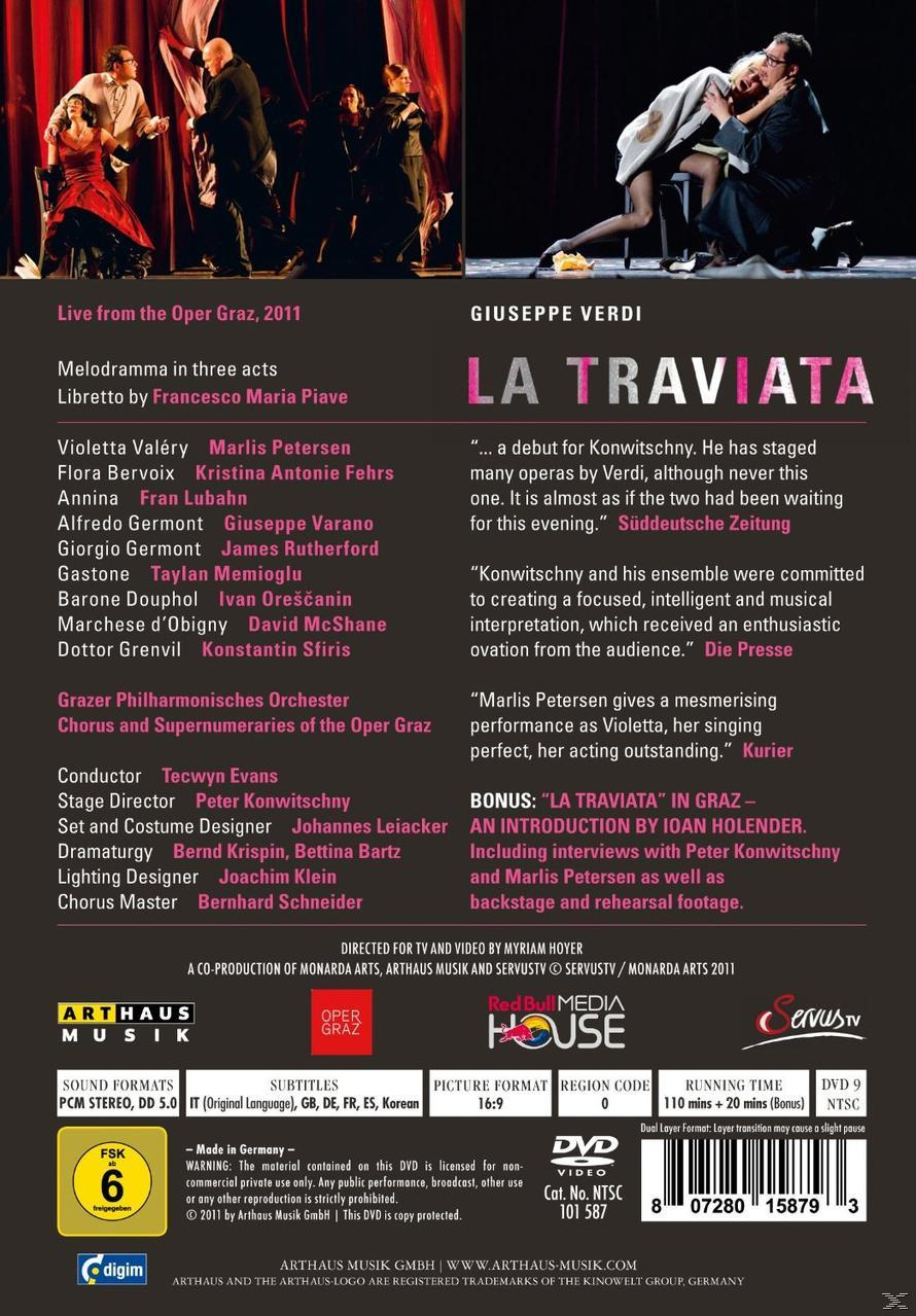 Marlis Valéry, Kristina Antonie Fehrs, Fran Lubahn, Giuseppe Varano, Taylan Memioglu, Ivan Orescanin, David Mcshane, Konstantin Sfiris, Rutherford James - La Traviata  - (DVD)
