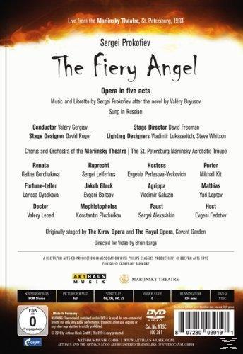 Galina Gorchakova, Sergei Leiferkus, Valéry Gergiev, Chorus and Orchestra of the Mariinsky Theatre - The Fiery Angel / Der feurige Engel  - (DVD)