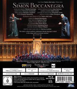 (Blu-ray) Simon - - Boccanegra Barenboim/Domingo/Harteros