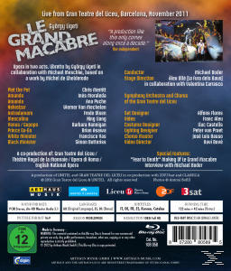 Merritt/Moraleda, Boder/Merritt/Moraleda - Le Grand Macabre  - (Blu-ray)