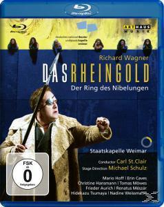 HOFF, GUNTHER, BRIEND, CAVES, MOWES, St.Clair/Hoff/Caves/Hansmann - Das Rheingold  - (Blu-ray)