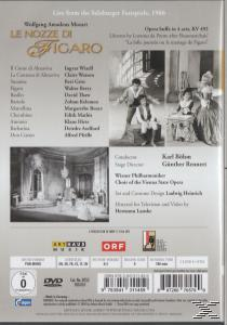 WIXELL,INGVAR/WATSON,CLAIRE/WIENER PHILHARMONIKER/CHOIR OF T, Böhm/Wixell/Watson/Grist - Des Hochzeit - (DVD) Figaro
