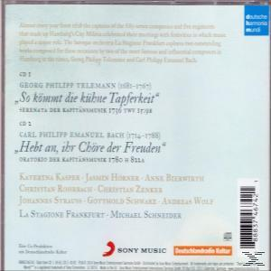CD-Rückseite: Text über Musik, Trackliste und Logos von Musiklabels.