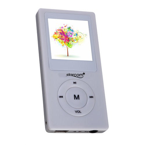 STARCOM EM161RD 4 GB FM Radyolu MP4 Player Beyaz