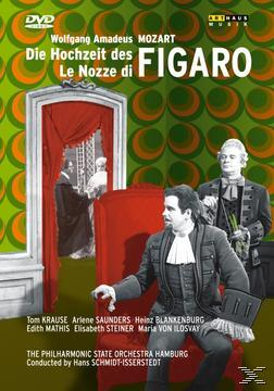 (DVD) Wolfgang Saunders, Tom - Krause Amadeus nozze - Hochzeit Figaro/ Mozart, di des - Edith Arlene Mathis, Die Figaro Le