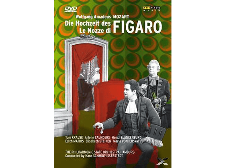 (DVD) Wolfgang Saunders, Tom - Krause Amadeus nozze - Hochzeit Figaro/ Mozart, di des - Edith Arlene Mathis, Die Figaro Le