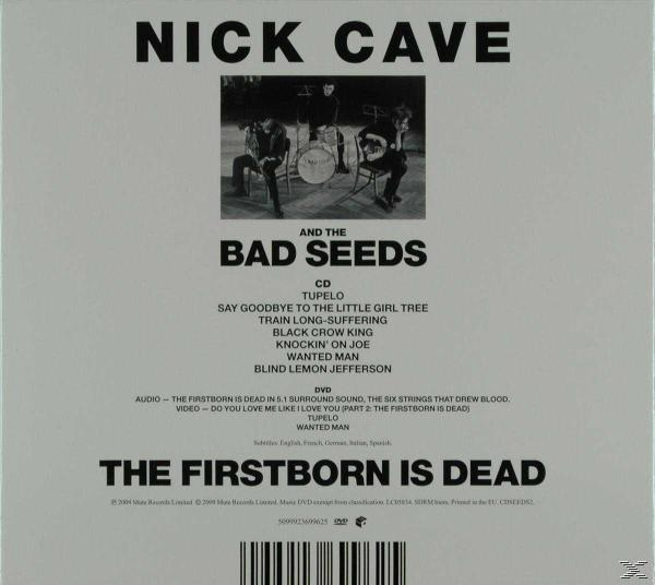CD-Cover mit Bandfoto und Text 'Nick Cave and The Bad Seeds'.