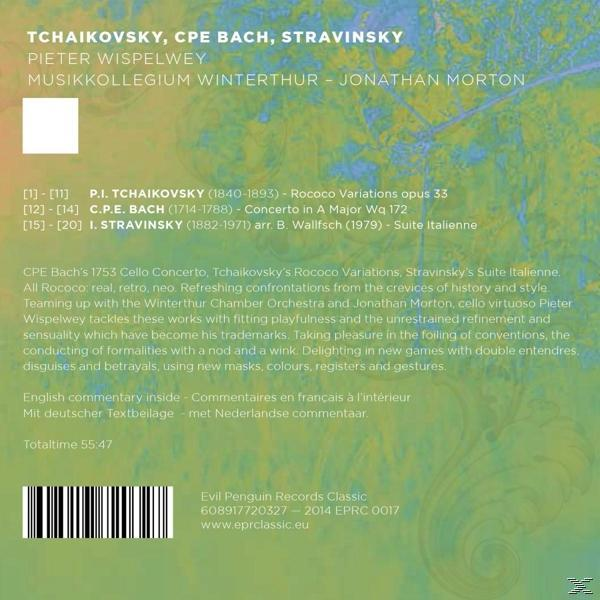 Pieter Wispelwey - Rococo  - (CD)