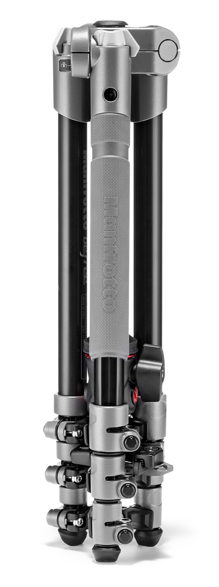 MANFROTTO MKBFRA4D-BH Dreibein Stativ, Grau, Höhe offen bis 1440 mm