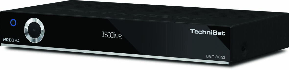 TECHNISAT 0000/4756 Digit ISIO S2 Sat-Receiver (HDTV, Twin Tuner, DVB-S, DVB-S2, Schwarz)