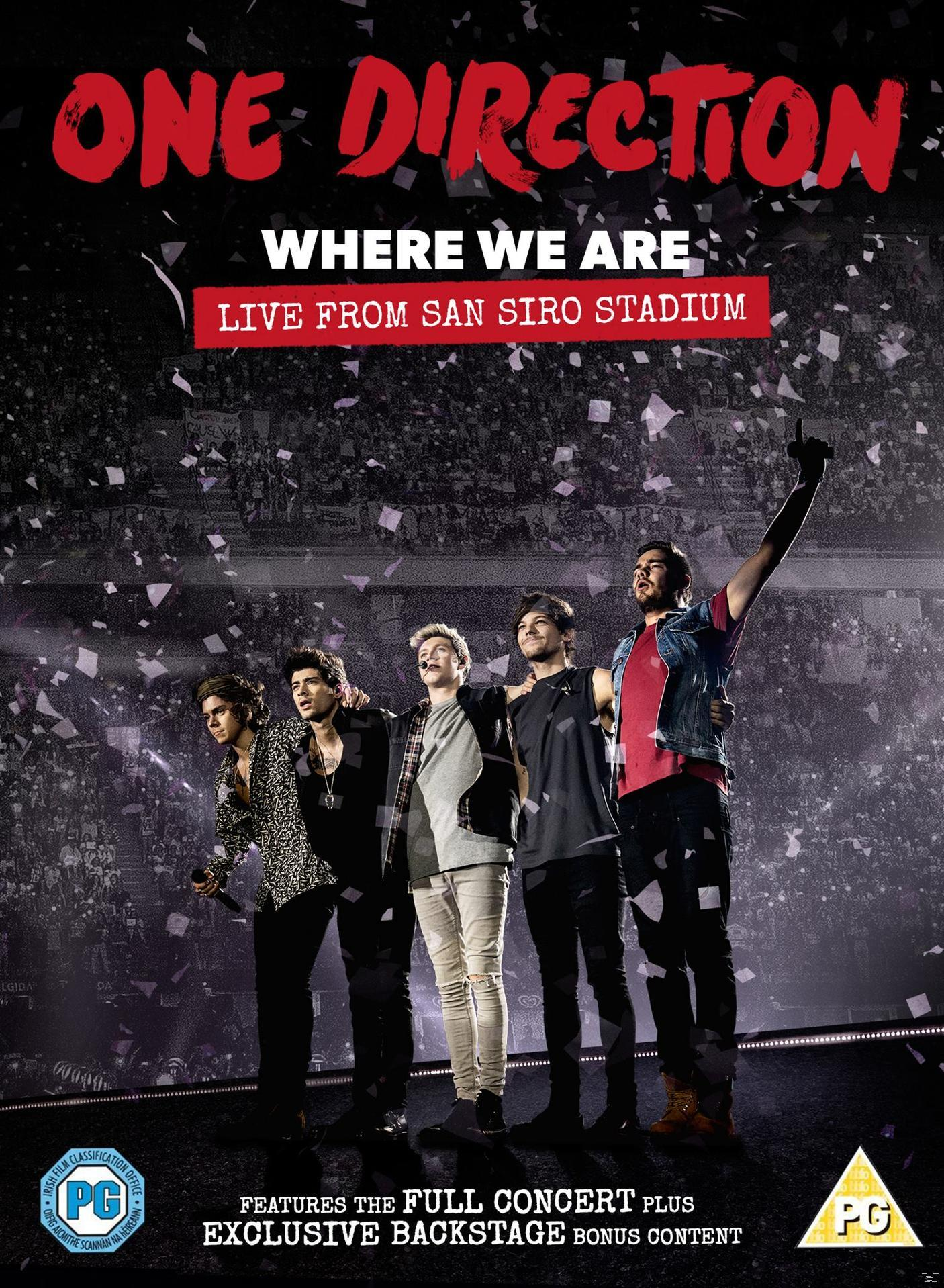 One Direction - Where We Are: Live From San Siro Stadium  - (DVD)