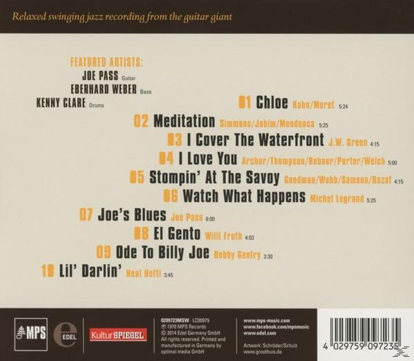 Joe Pass - Intercontinental  - (CD)