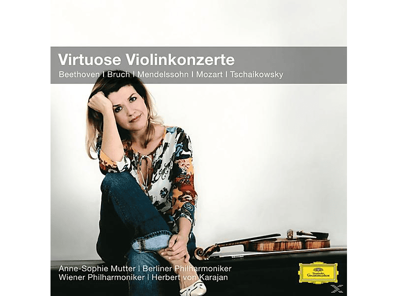 VARIOUS, Anne-sophie/karajan/bp/wp Mutter - Anne-Sophie Mutter: Virtuose Violinkonzerte (Cc) - (CD)