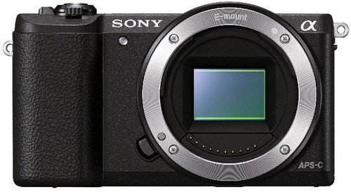 Cámara EVIL - Sony A5100 ILCE5100B, 24.3 MP, Sensor CMOS Exmor, Vídeo Full HD, Montura tipo E