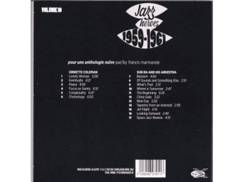 Jazz Heroes Vol 10 Ornette Coleman Sun Ra Auf Cd Online Kaufen Saturn saturn