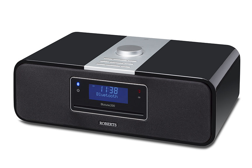 ROBERTS BluTune200 Digitalradio, Digital, DAB+, DAB, Schwarz