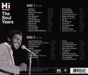 VARIOUS - Hi Records: The Soul Years  - (CD)