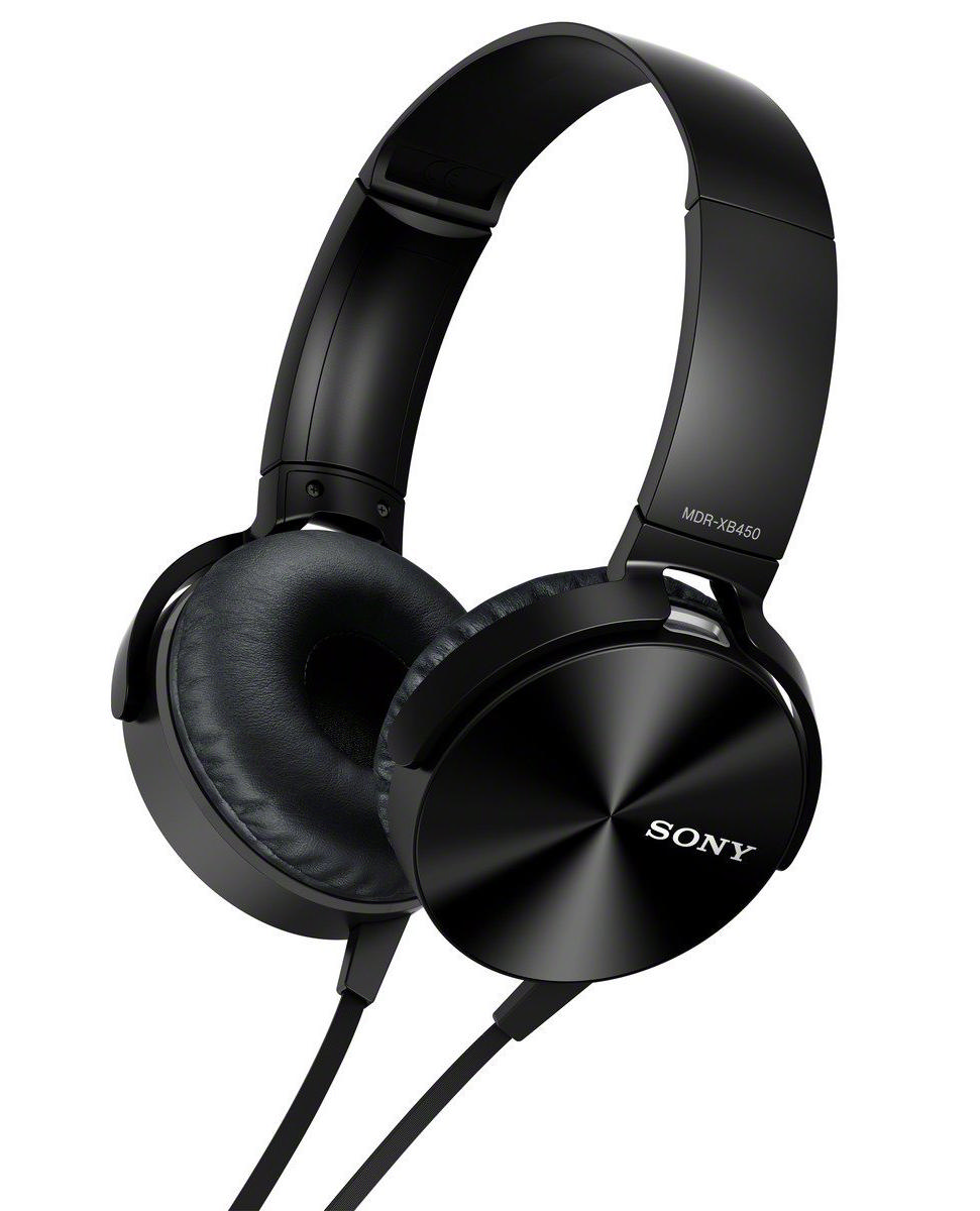 SONY MDR.XB450AP Mikrofonlu Kulak Üstü Kulaklık Siyah