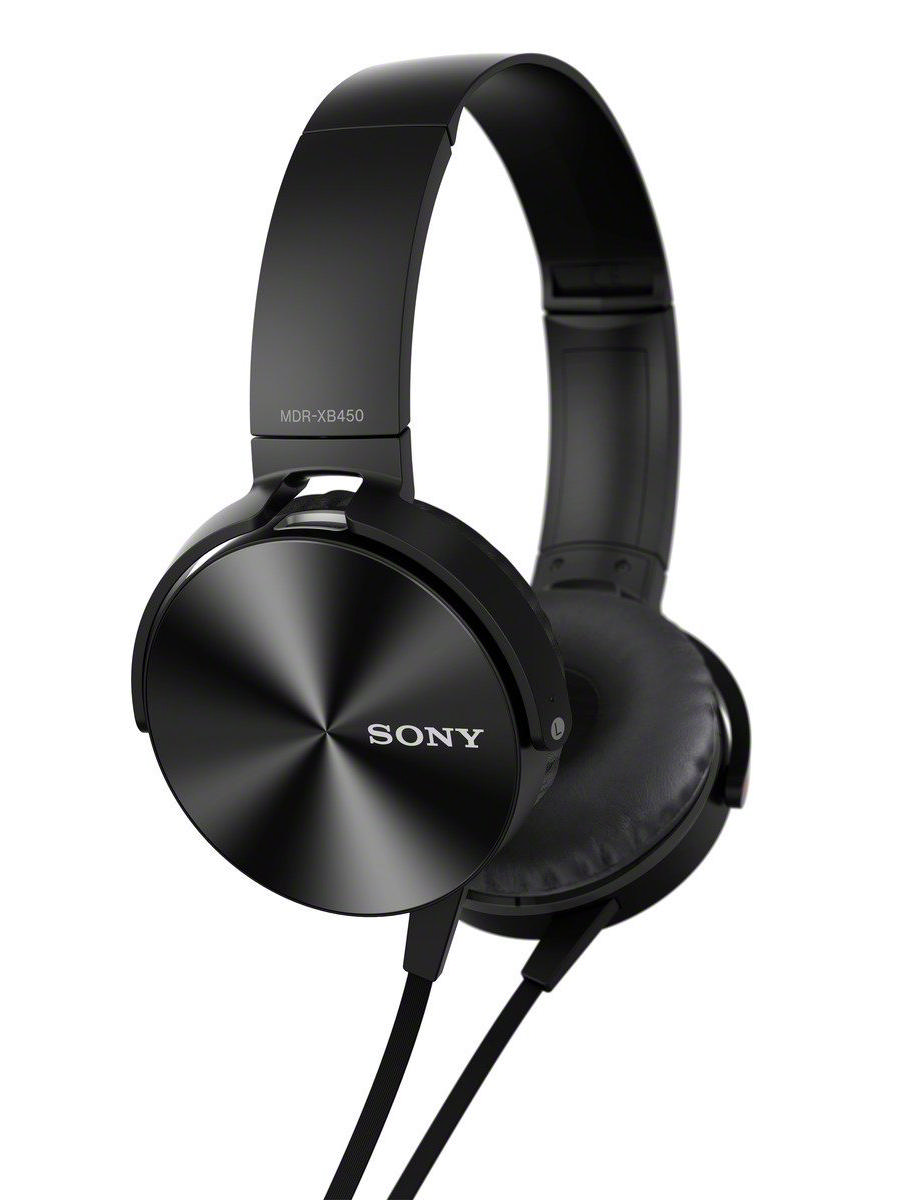 SONY MDR.XB450AP Mikrofonlu Kulak Üstü Kulaklık Siyah