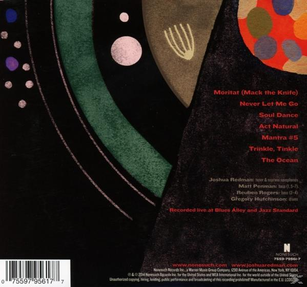 Joshua Redman - Trios Live  - (CD)