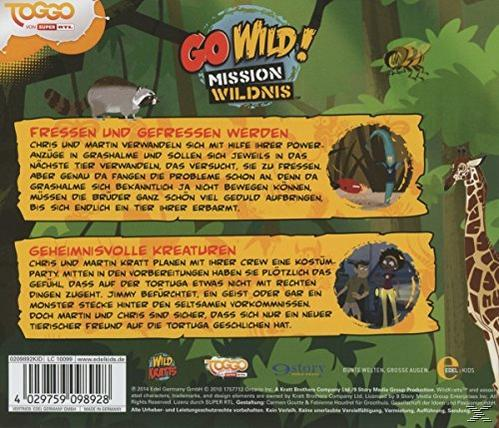 Go Wild!-Mission Wildnis - Go Wild! - (CD) Kreaturen Mission - Wildnis Geheimnisvolle 10