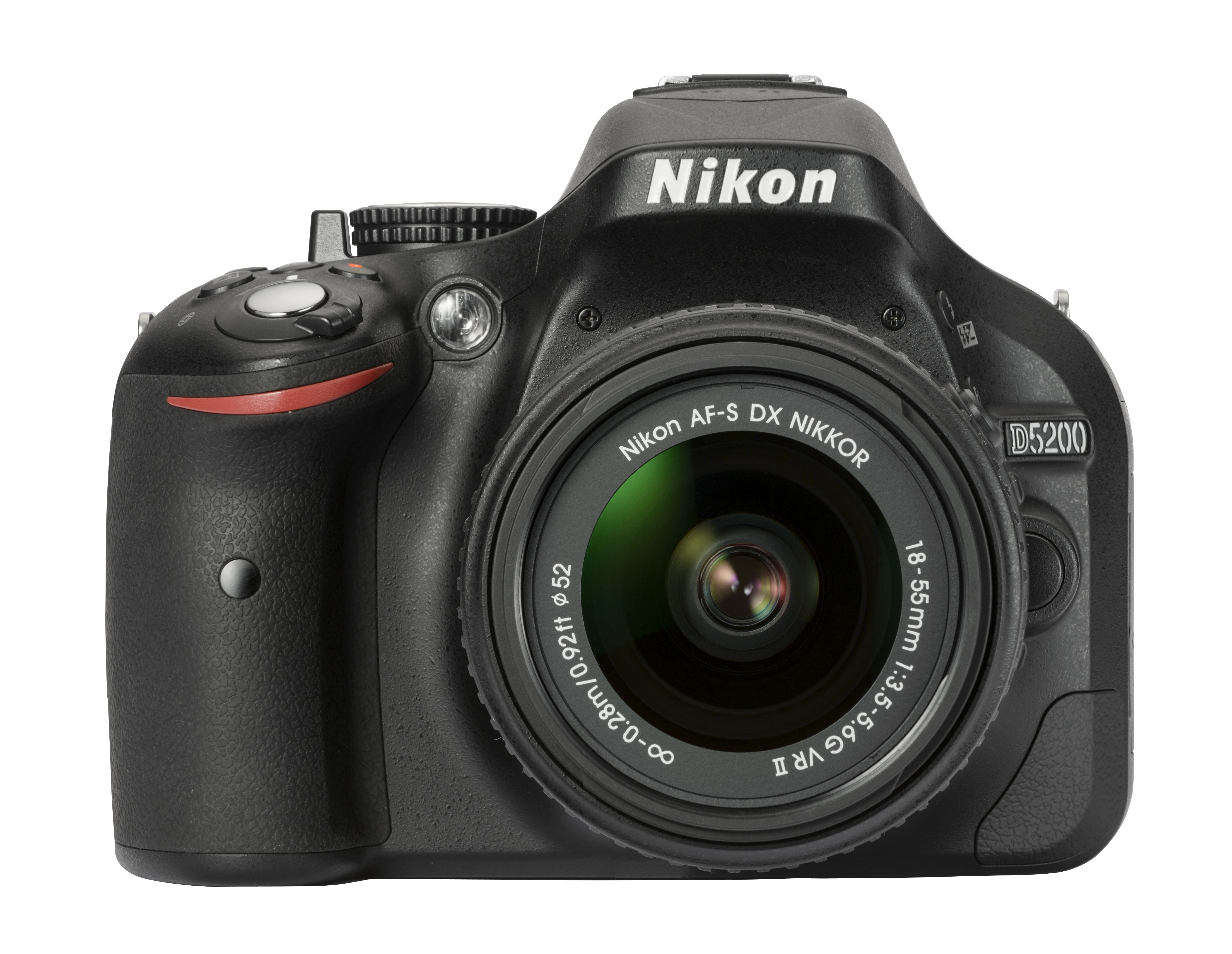 NIKON D5200 Spiegelreflexkamera, 24,1 Megapixel, 18-55 mm, 55-300 mm Objektiv (VRII, VR), Schwarz