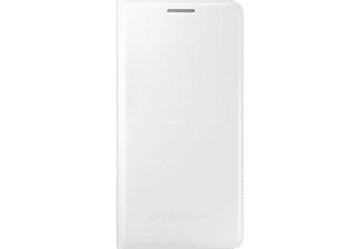 SAMSUNG Galaxy Alpha Flip Cover, bianco - Custodia per cellulare (Adatto per modello: Samsung Galaxy Alpha)