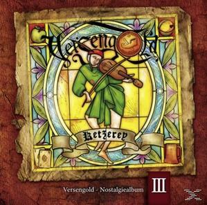 CD-Cover mit einem Mann, der Geige spielt, Text 'Versengold'.
