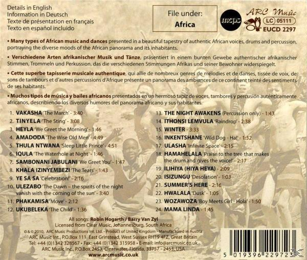 Tinyela - African Drums & Voices  - (CD)