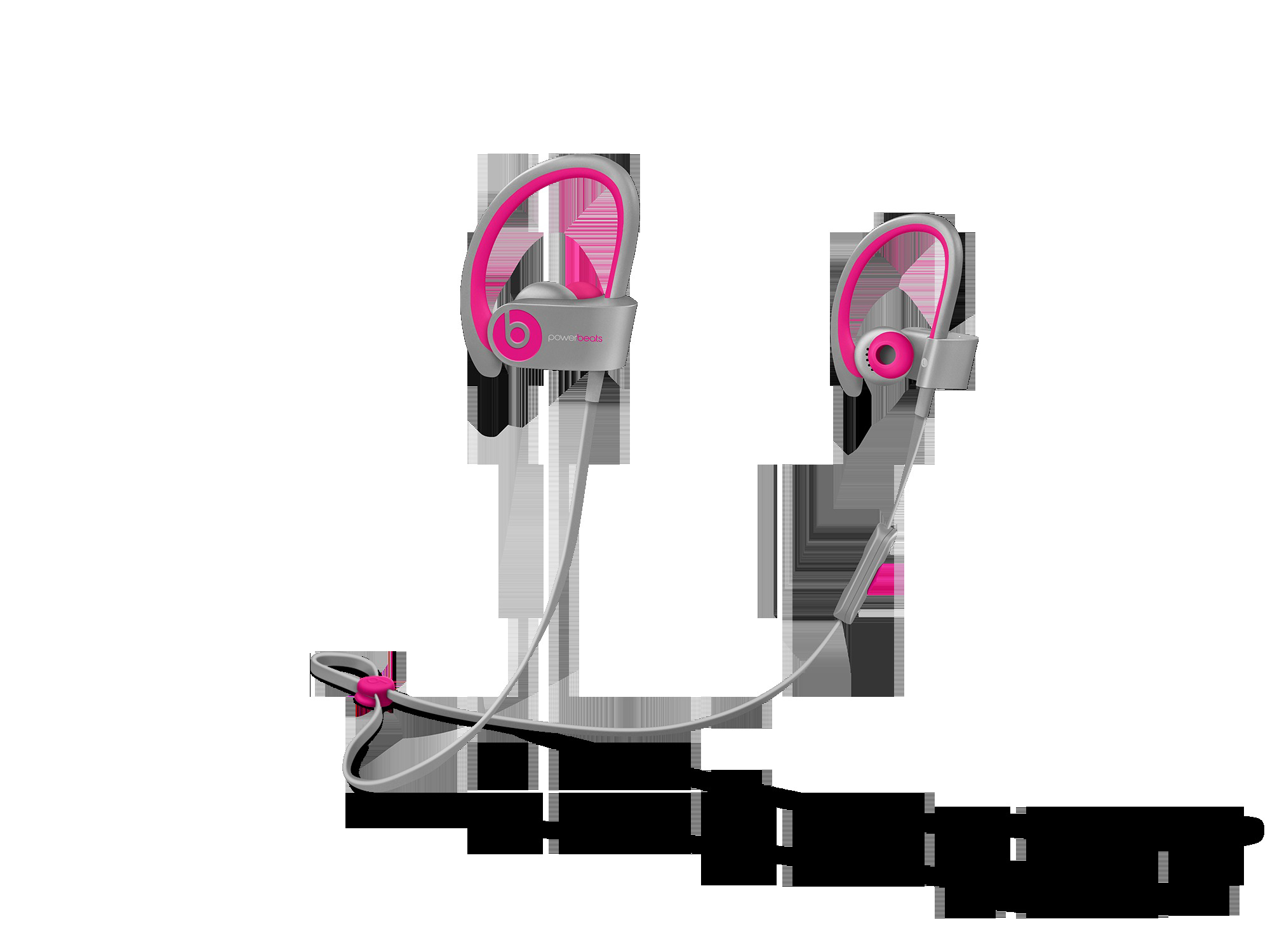 BEATS Powerbeats 2, In-ear Kopfhörer Bluetooth Pink/grau