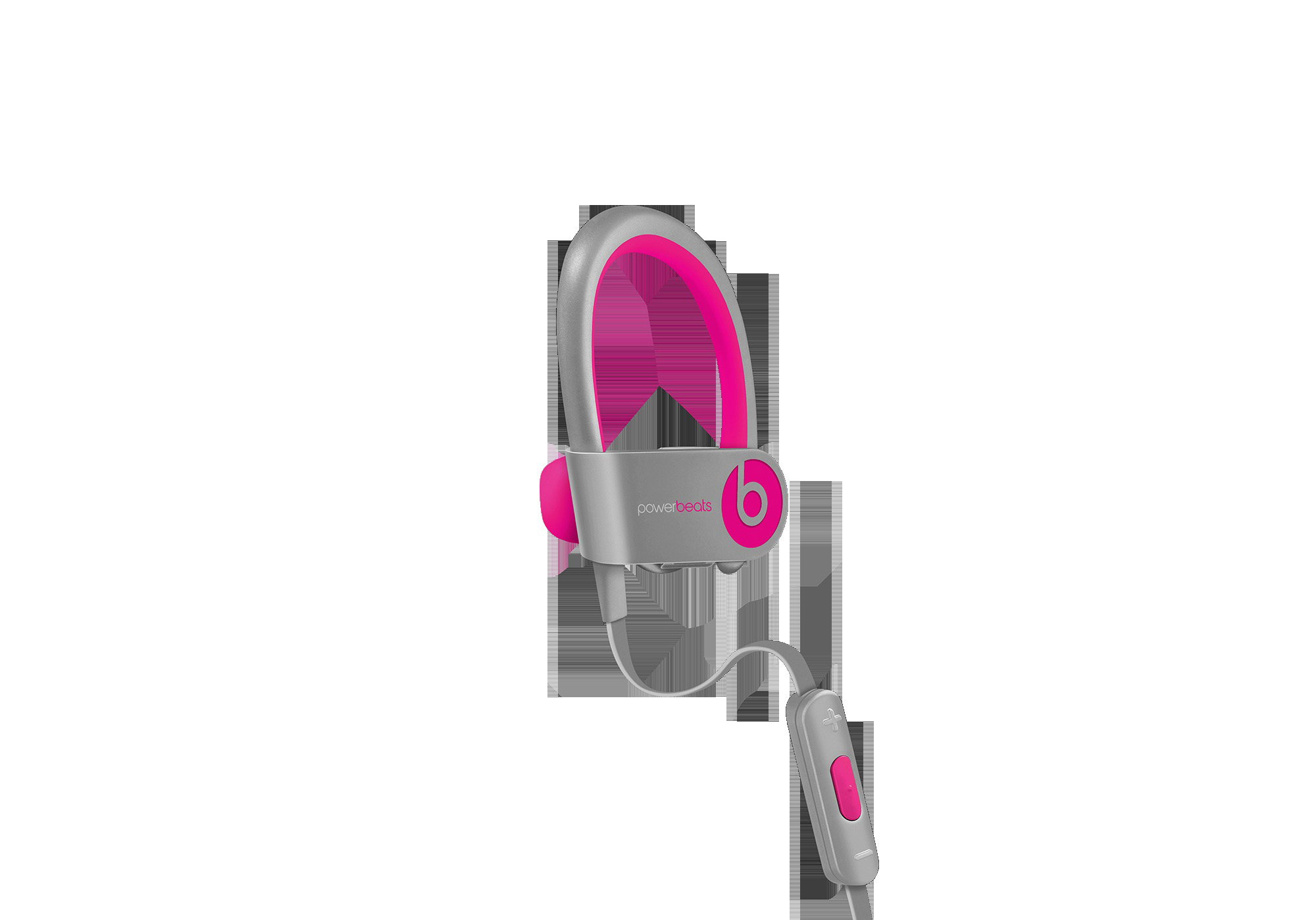 BEATS Powerbeats 2, In-ear Kopfhörer Bluetooth Pink/grau