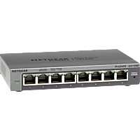 NETGEAR Switch ProSafe Plus GS108Ev3, 8-Port (GS108E-300PES)