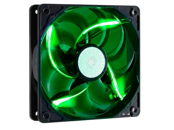 COOLER MASTER R4-L2R-20AG-R2 SickleFlow 120 Green LED 120mm Gehäuselüfter, Grün