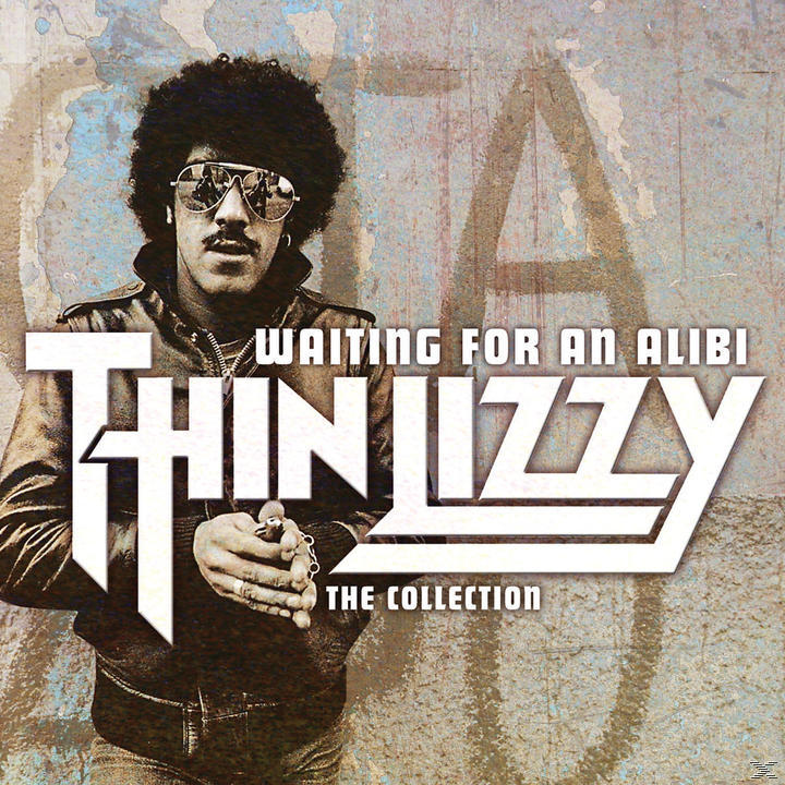 Albumcover: Mann mit Sonnenbrille und Lederjacke, Graffiti-Hintergrund.