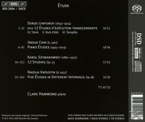 Hammond Clare - Etude  - (SACD Hybrid)