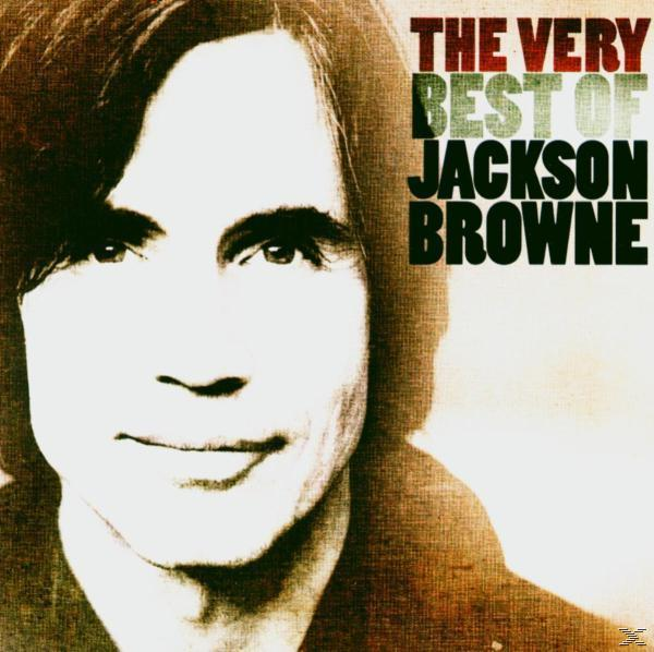 Ein Männergesicht mit dem Text 'The Very Best of Jackson Browne'.