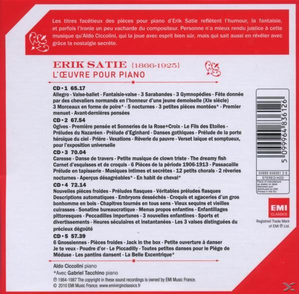 Ciccolini Aldo - Klavierwerke  - (CD)