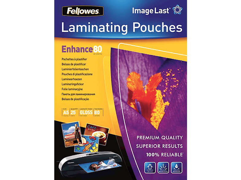 FELLOWES Lamineerhoes A5 80 micron (5396003)